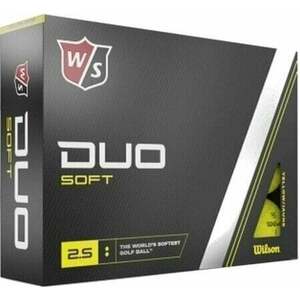 Wilson Staff Duo Soft Golf Balls Yellow Standard Golfové lopty vyobraziť