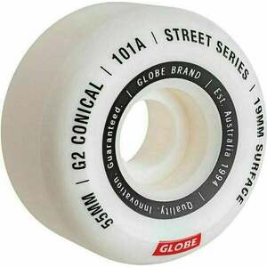 Globe G2 Conical Street Skateboard White/Essential Kolieska 55.0 vyobraziť