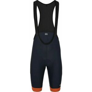 Briko Jerseyko Bibshort Blue Marine/Orange Rust/Black S Cyklonohavice vyobraziť