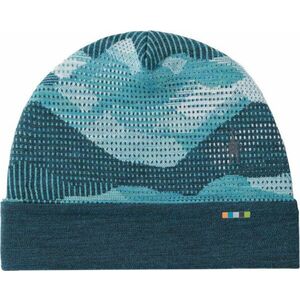 Smartwool Thermal Merino Reversible Cuffed Beanie Twilight Blue MTN Scape UNI Čiapka vyobraziť