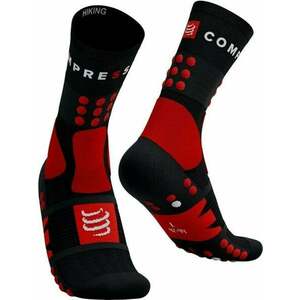 Compressport Hiking Black/Red/White T1 Bežecké ponožky vyobraziť