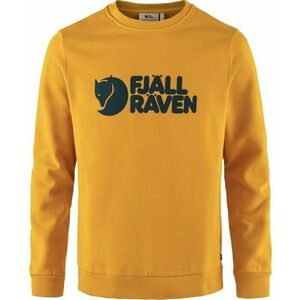 Fjällräven Logo Sweater M Mustard Yellow S Outdoorová mikina vyobraziť