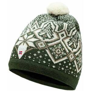 Dale of Norway Winterland Unisex Merino Wool Hat Dark Green/Off White/Sand UNI Lyžiarska čiapka vyobraziť