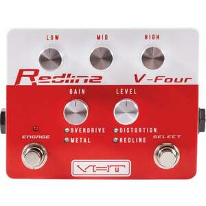 VHT Redline V-Four Overdrive Gitarový efekt vyobraziť