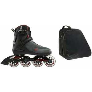 Rollerblade Spark 84 Dark Grey/Red 40, 5 Kolieskové korčule vyobraziť