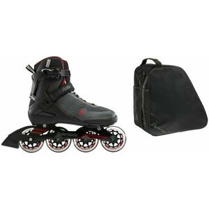 Rollerblade Spark 84 Dark Grey/Red 44 Kolieskové korčule vyobraziť