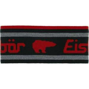 Eisbär Chantini STB Headband Black/Grey/Red UNI Čelenka vyobraziť