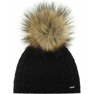 Eisbär Neila Lux Beanie Black/Beige UNI Lyžiarska čiapka vyobraziť