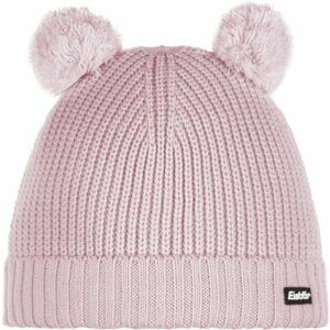 Eisbär Ponti Pompon Kids Beanie Pink Clay/Pink Clay/White UNI Lyžiarska čiapka vyobraziť