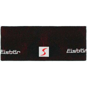 Eisbär Rippi STB SP Headband Black/Salsa Red UNI Čelenka vyobraziť