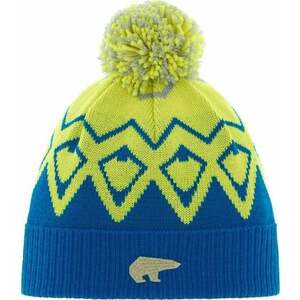 Eisbär Ziggy OS Pompon Beanie Bugatti/Ligt Yellow/Grey UNI Čiapka vyobraziť