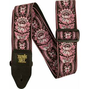 Ernie Ball Pink Orleans Jacquard Gitarový pás Pink Orleans vyobraziť