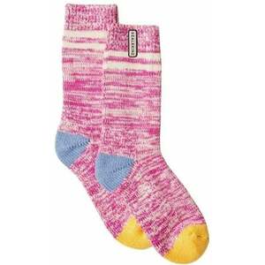 Sealskinz Thwaite Bamboo Mid Length Women's Twisted Sock Pink/Green/Blue/Cream S/M Cyklo ponožky vyobraziť