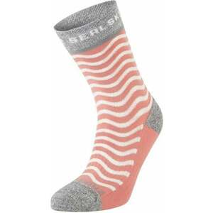 Sealskinz Rudham Mid Length Women's Meteorological Active Sock Pink/Cream/Grey S/M Cyklo ponožky vyobraziť