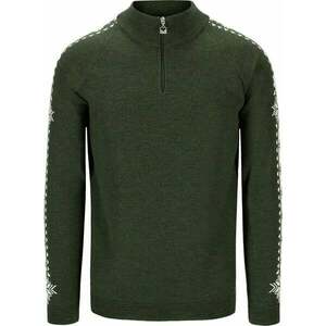 Dale of Norway Geilo Mens Sweater Dark Green/Off White XL Sveter vyobraziť