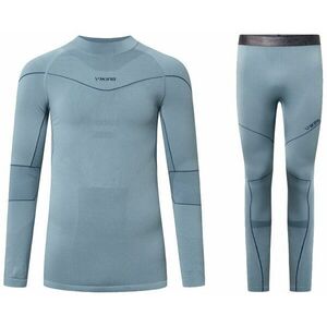 Viking Gary Turtle Neck Set Base Layer Grey M Termoprádlo vyobraziť