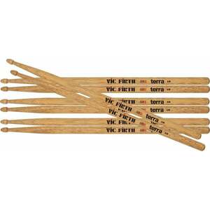 Vic Firth P5BT4PK American Classic Terra Series 4pr Value Pack Bubenícke paličky vyobraziť