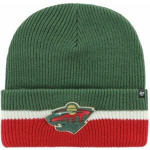 Minnesota Wild Split Cuff Knit Dark Green UNI Čiapka vyobraziť