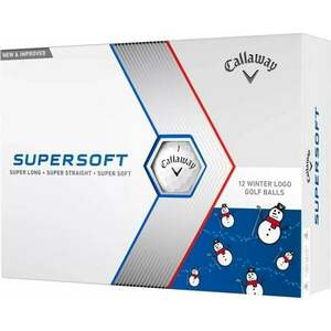 Callaway Supersoft 2023 Winter Golfové lopty vyobraziť