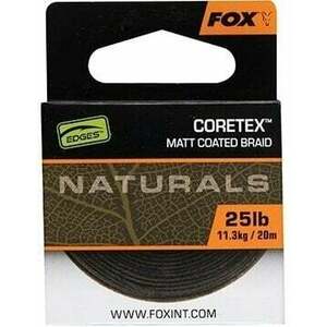 Fox Fishing Edges Naturals Coretex 20 m 25 lbs-11, 3 kg Šnúra vyobraziť