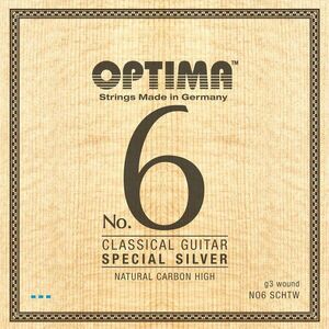 Optima NO6.SCHTW No.6 Special Silver High Carbon Wound G3 Nylonové struny pre klasickú gitaru vyobraziť