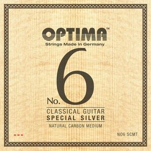 Optima NO6.SCMT No.6 Special Silver Medium Carbon Nylonové struny pre klasickú gitaru vyobraziť