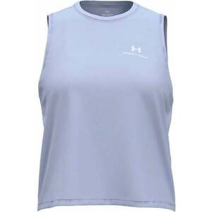 Under Armour Women's Rush Energy Crop Tank Celeste/White S Fitness tričko vyobraziť