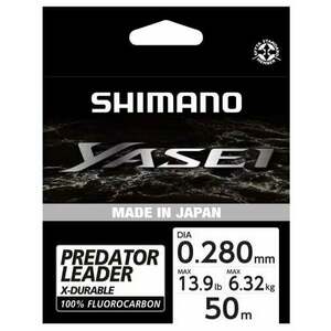 Shimano Fishing Yasei Predator Fluorocarbon Číra 0, 28 mm 50 m 6, 32 kg Vlasec vyobraziť