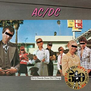 AC/DC - Dirty Deeds Done Dirt Cheap (Gold Metallic Coloured) (Limited Edition) (LP) vyobraziť