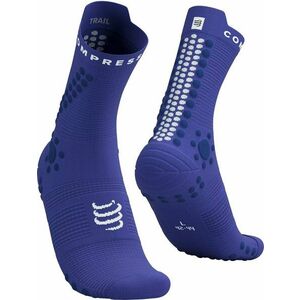 Compressport Pro Racing V4.0 Trail Dazzling Blue/Dress Blues/White T1 Bežecké ponožky vyobraziť