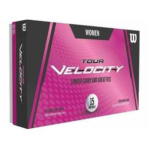 Wilson Staff Tour Velocity Womens Golf Balls White Golfové lopty vyobraziť