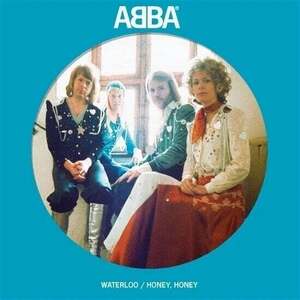 Abba - 7-Waterloo (Swedish) / Honey Honey (Picture Disc) (Swedish) (Limited Edition) (Anniversary Edition) (7" Vinyl) vyobraziť