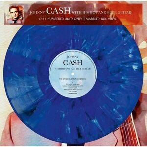 Johnny Cash - With His Hot And Blue Guitar (Limited Edition) (Reissue) (Blue Marbled Coloured) (LP) vyobraziť