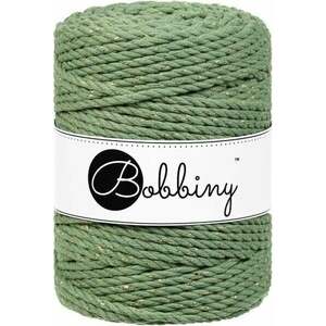 Bobbiny 3PLY Macrame Rope 5 mm 100 m Golden Eucalyptus Green Špagát vyobraziť