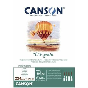 Canson Pad Càgrain Skicár A3 224 g White vyobraziť