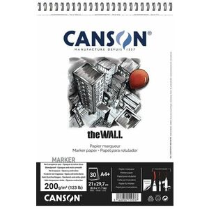 Canson Sp The Wall Skicár 31, 4 x 21 cm 200 g White vyobraziť