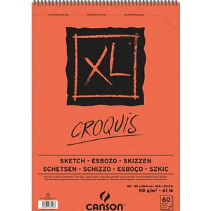 Canson Sp XL Sketch Skicár A2 90 g vyobraziť