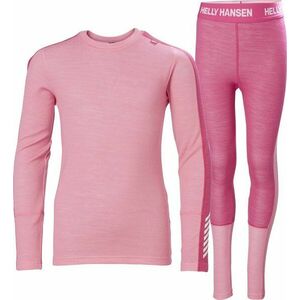 Helly Hansen JR Lifa Merino Midweight Set Sugar Pink 140/10 Technická spodná vrstva vyobraziť