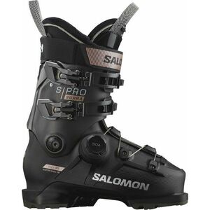 Salomon S/Pro Supra BOA 95 W GW Black/Beluga/PinkGoldMet. 22/22, 5 Zjazdové lyžiarky vyobraziť