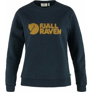 Fjällräven Logo Sweater W Dark Navy/Chestnut L Outdoorová mikina vyobraziť