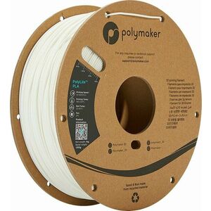 Polymaker PolyLite PLA Filament 1, 75 mm 1 kg White vyobraziť