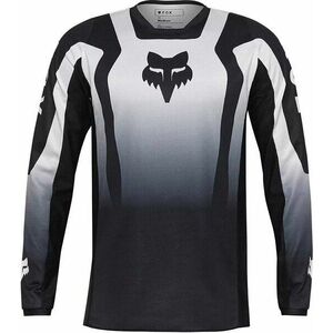 FOX 180 Lean Jersey Black/White S Motokrosový dres vyobraziť