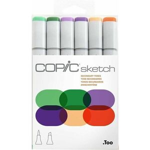 Copic Sketch Fixky Secondary Tones 6 ks vyobraziť