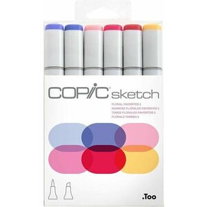 Copic Sketch Fixky Floral Favorites 2 6 ks vyobraziť