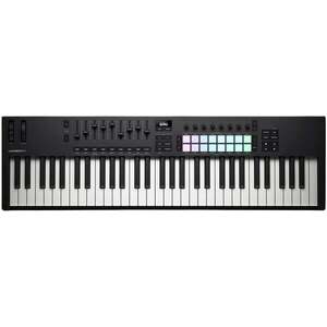 Novation Launchkey 61 MK4 MIDI keyboard Black vyobraziť