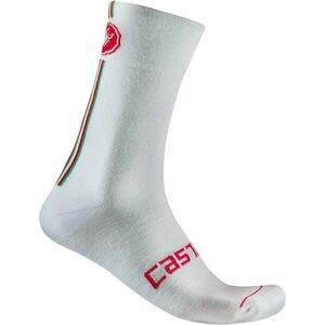 Castelli Racing Stripe 18 White S/M Cyklo ponožky vyobraziť