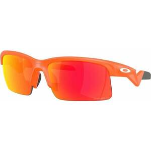 Oakley Capacitor 90130762 Matte Neon Orange/Prizm Ruby Cyklistické okuliare vyobraziť