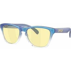 Oakley Frogskins XS 90064253 Matte Cyan/Blue/Clear Shift Fade/Prizm Gaming Lifestyle okuliare vyobraziť