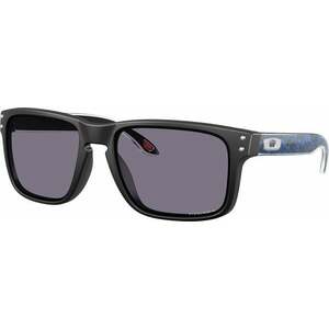 Oakley Holbrook 9102Z355 Matte Black/Blue/Prizm Grey Lifestyle okuliare vyobraziť