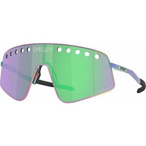 Oakley Sutro TI Sweep 60250538 Polished Oil Slick/Prizm Road Jade Cyklistické okuliare vyobraziť